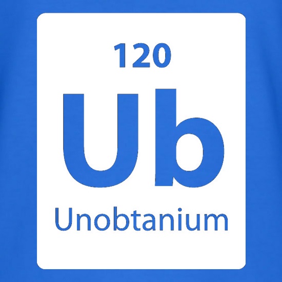Unobtanium t shirt